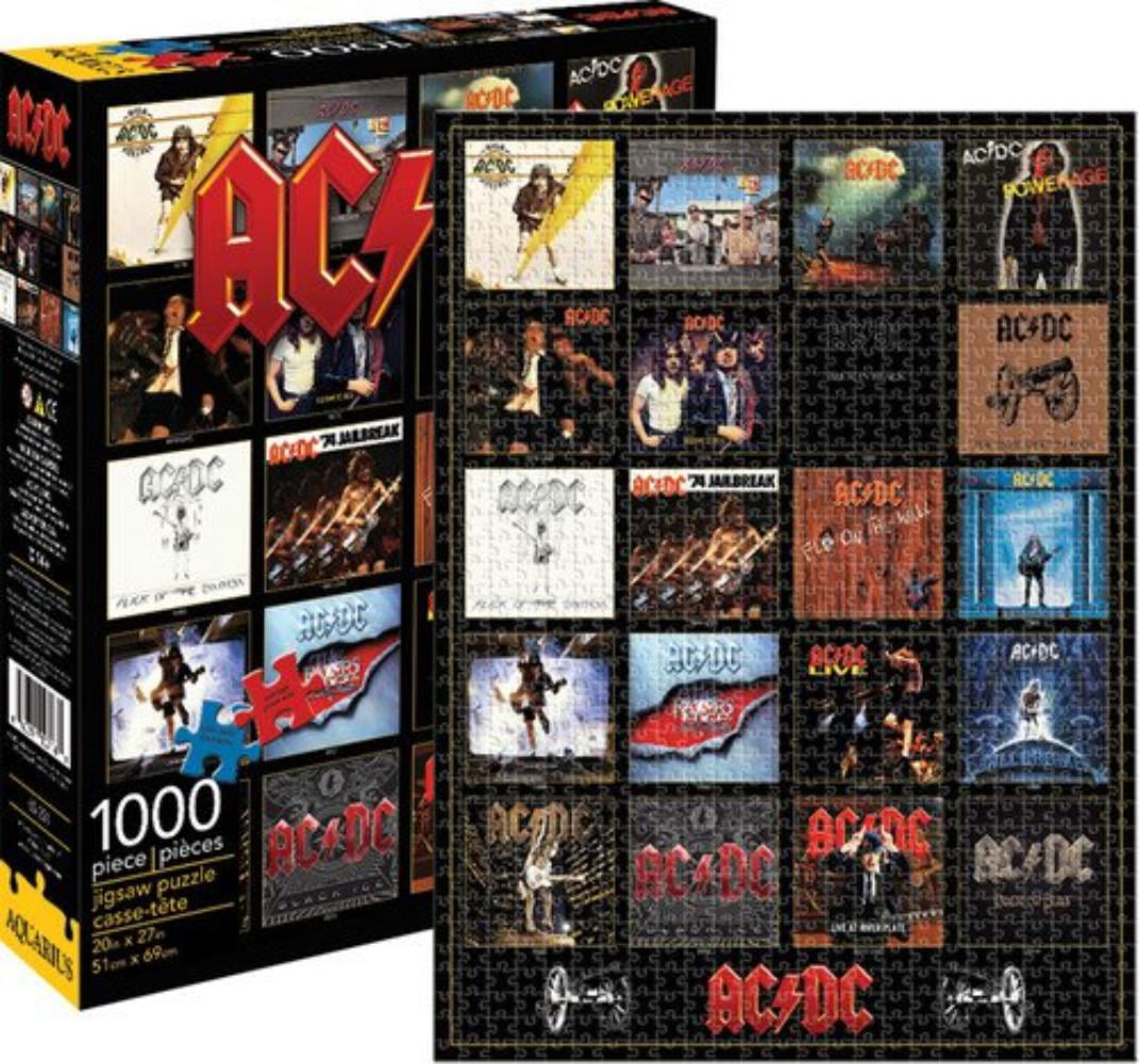 Aquarius Ent Ac/dc Albums 1000 Pcs Puzzle Puzzle 