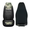 thumbnail image 4 of Uorisanigo Car Seat Covers Front Seats 2 Packs, Fluffy Faux Leather Camo Print Seat Covers for Cars SUV Pick-up Truck Sedan Auto Interior Cover Seats Protectors, Car Accessories Decor, 4 of 7