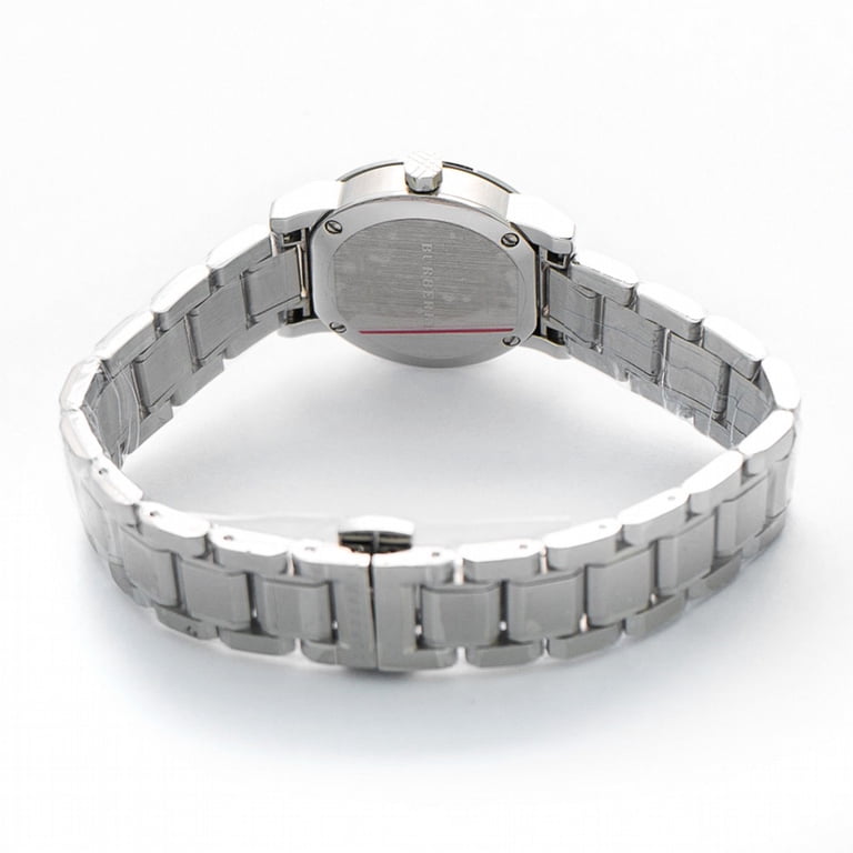 Burberry The City Silver Dial Stainless Steel Watch 26mm 