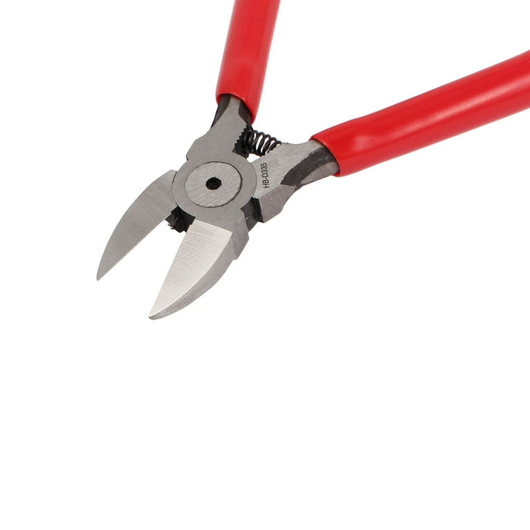 Small Wire Cutters, Diagonal Cutting Pliers with Spring, Side-Cutting Pliers  Gui