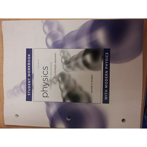 Pre-Owned Student Workbook for Physics for Scientists and Engineers: A Strategic Approach with Modern Physics (Paperback) 0321753089 9780321753083