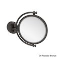 thumbnail image 4 of Allied Brass  8-inch Wall Mounted 4x Magnification Makeup Mirror Satin Brass, 4 of 5