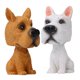 thumbnail image 5 of BEADCEST 2Ud Decorativo Para Tablero De Perro Bobblehead Resina Color Variado, 5 of 8