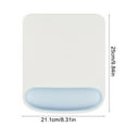 thumbnail image 3 of Ergonomic Mouse Pad with Wrist Support, Non-Slip Rubber Base for Office & Gaming, Comfort Mouse Mat with Hand Rest, Computer Desk Accessory for PC Laptop Users, Extended Mousepad for Workstation, 3 of 6