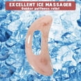 thumbnail image 2 of Graflsoa Pink Resin Gua Sha Tool for Neck and Body Massage, Compact Curved Design, 18cm Handheld Scraping Board for Meridian Therapy, 2 of 7