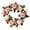 Rose Red, variant on SPRING PARK Artificial Flower Wreath Door Window Wall Hanging Summer Garland Decor