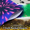 thumbnail image 2 of G128 12"x18" Happy New Year Garden Flag, Outdoor New Year Holiday Decorations - Dog Cat Fireworks, 2 of 6