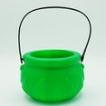 thumbnail image 3 of 4E's Novelty 5" St. Patrick's Day Pot of Gold with 100 Coins - Green Plastic Cauldron Bucket, 3 of 8