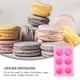 thumbnail image 5 of Molde de silicona para macarrones de 6 cavidades, moldes para pasteles, moldes para fondant, herramientas para decoración de pasteles, utensilios para hornear, 5 of 6