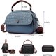 thumbnail image 4 of LHSHID Crossbody Bags for Women Small Design Leather Crossbody Camera Bag Shoulder Purse with Guitar Strap, 4 of 7