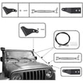 thumbnail image 5 of Car Obstacle Eliminate Rope Front Hood Protector Deflect Hanging Branch Brush Fit For Jeep Wrangler JK 2007- Car Accessories, 5 of 5