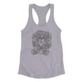 thumbnail image 3 of Teddy Bear In Pattern Racerback Tank Women -Image by Shutterstock, Female Large, 3 of 4