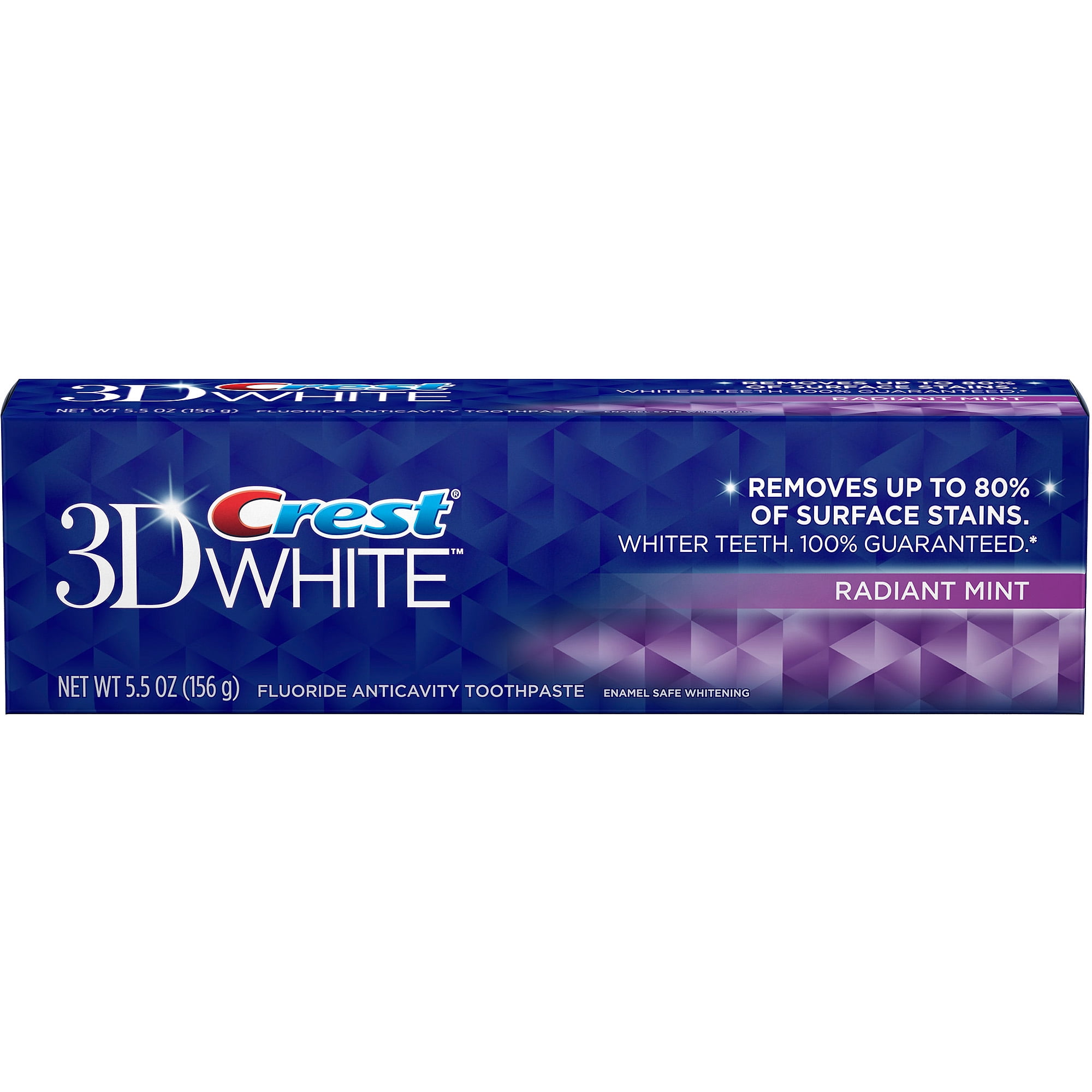 Crest 3D White Toothpaste Radiant Mint 4.8 oz (3 pack)