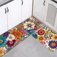 thumbnail image 1 of Kitchen Carpet and Mat Set - 2 Piece Floor for Home Winter 2PCS, 1 of 4