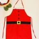 thumbnail image 4 of Delantales de franela de Feliz Navidad para mujer, delantal de cocina para restaurante, delantal impermeable, 4 of 4