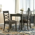 thumbnail image 4 of Leick Home 596445 Vienne Vintage Turkish Medallion Ivory and Navy Area Rug Rectangle 3'9"x 5'9", 4 of 21