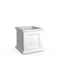 thumbnail image 2 of Fairfield 18in Square Planter - White, 2 of 12
