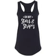 thumbnail image 1 of Oh My Stars & Stripes Racerback Tank, 1 of 2