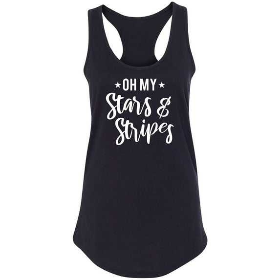 Oh My Stars & Stripes Racerback Tank