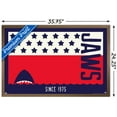 thumbnail image 3 of Jaws - Stars and Stripes Wall Poster, 22.375" x 34", Framed, 3 of 3