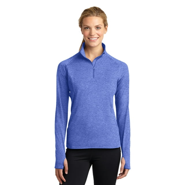 Sport-Tek Pull-Over Extensible 1/2-Zip pour Femmes - LST850