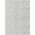thumbnail image 2 of Addison Rugs Chantille Indoor/Outdoor Transitional Diamond Pewter Washable Rectangle Rug, 2'6" x 3'10", 2 of 6