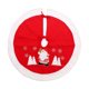 thumbnail image 2 of 90cm de Árbol de Navidad Cuerda con Patrón de Papá Noel Rojo Yuyangstore falda de árbol, 2 of 8