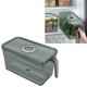 thumbnail image 4 of Contenedores organizadores de Refrigerador Ccdes Sellado de Ahorro de espacio Con Escurridor para Verduras, 4 of 8