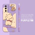 thumbnail image 3 of Case For Redmi K60E K60 K50 K40S K40 K30 9A 9 8A 8 10 Pro 4G 5G Colour Simple Liquid silicone Case Cute Winnie The Pooh, 3 of 5