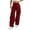 Red, variant on QHFBli Womens Parachute Pants Wide Leg Cargo Pants Street Trousers with Pockets
