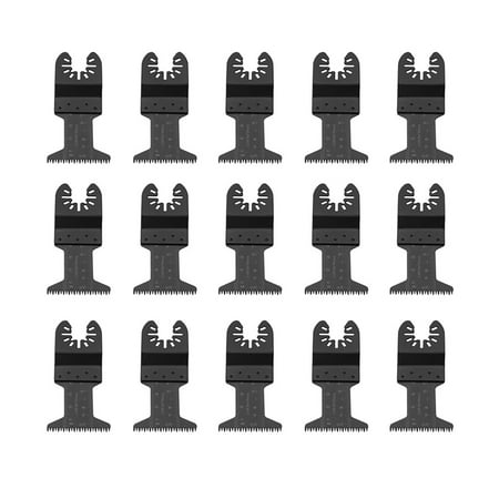 

15pcs Standard Oscillating Multifunctional Saw Blades Big Teeth Power Tool Cutters