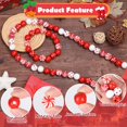 thumbnail image 3 of Craft Beads Lucomb, 180 unidades, cuentas navideñas de madera de 16 mm, 3 of 7