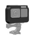 thumbnail image 4 of Marco De Cubierta De Cámara De Movimiento, Funda Protectora De Cámara De Acción A Prueba De Arañazos De Silicona Negra De Combinación Perfecta Para Insta360 ONE R ANGGREK Protective Case with Lens Cover, 4 of 8