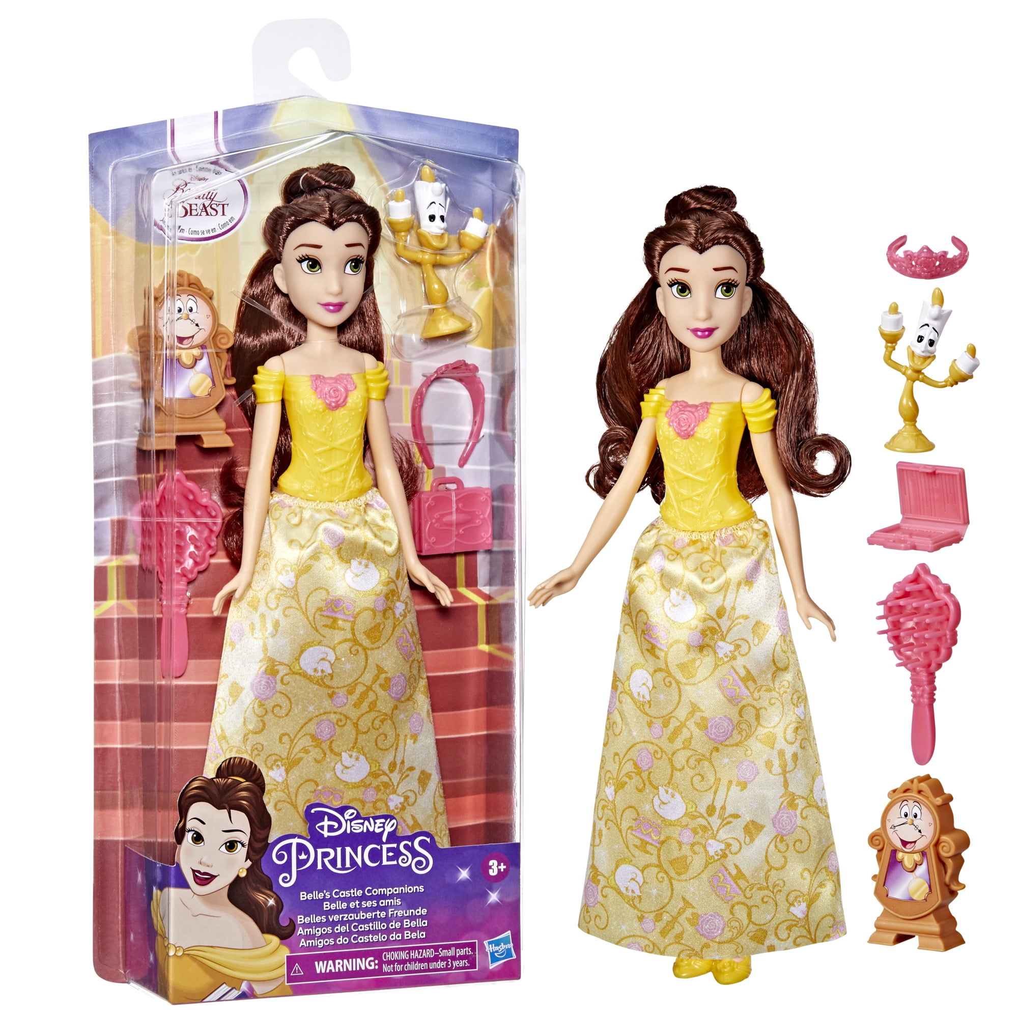  Mattel Disney Princess Toys, Belle Stackable Castle