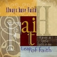 thumbnail image 2 of Wolk, Lisa 15x15 Gold Ornate Wood Framed with Double Matting Museum Art Print Titled - Funky Faith, 2 of 4