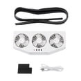thumbnail image 2 of Solar Car Exhaust Fan with 3 Air Outlets Car Radiator Cooling Fan Eliminate Peculiar Smell Auto Ventilation Fan for Vehicles ,High Performance, 2 of 7