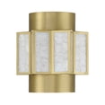 thumbnail image 2 of Warm Brass Two Light Wall Sconce from the Gideon Collection, 2 of 5
