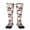 2 Black-2, variant on Rabbit And Hedgehog Pattern Women’s Knee High Crew Socks,Trouser Socks Comfortable, Breathable, Moisture-Wicking and Soft