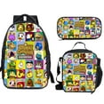 thumbnail image 2 of Animal Forest Student Bag, Youth Backpack, Student Backpack Three-piece Set-SinKeeU, 2 of 3