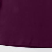 VEKDONE Womens Tops Short Sleeve Lace V Neck Shirts Stretch Slim Fit Modal Blouses Summer Casual Lightweight Tunic Tops Solid Color Basic T-Shirts Purple XL