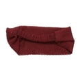 thumbnail image 5 of Unique Bargains 1 Pc Headband Houndstooth Wide Lace Hairband for Women Wine Red, 5 of 5
