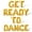 Gold, variant on Letter Balloons - GET READY TO DANCE 16" Inch Alphabet Letters Foil Mylar Balloon Birthday Party Banner (White)