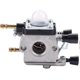 thumbnail image 2 of BG45 BG46 BG55 Carburetor for BG65 BG85 SH55 SH85 Leaf Blowers, Replacement for 42291200606 Zama C1Q-S64 C1Q-S68G, 2 of 5