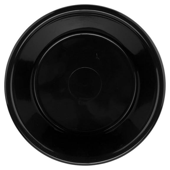 G.E.T. Shatterproof Plastic Smooth Ramekin Condiment Cup, 4 Ounce, Black (Set of 12)