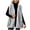 Gray, variant on Vibrex Women's Fashion Fall Winter Warm Faux Fur Vests Ladies Comfortable Open Front Cardigan Jacket Solid Color V Neck Casual Outerwear Sleeveless Vests Coat Top Cozy Soft Vests for Women