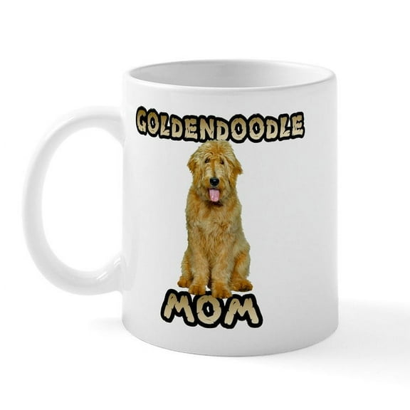 CafePress - Goldendoodle Mom Mug - 11 oz Ceramic Mug - Novelty Coffee Tea Cup