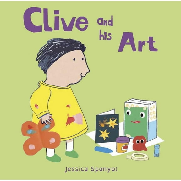 Clive and His Art (Board Book)