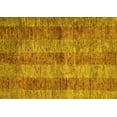 thumbnail image 1 of Ahgly Company Machine Washable Indoor Rectangle Abstract Yellow Modern Area Rugs, 8' x 12', 1 of 4
