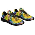 thumbnail image 6 of Be kind Hippie Sunflower Shoes Sneakers for Women Men Black Size 10, 6 of 7