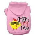 thumbnail image 6 of Mirage Pet Chicks Dig Me Screen Print Dog Hoodie Grey XL, 6 of 10